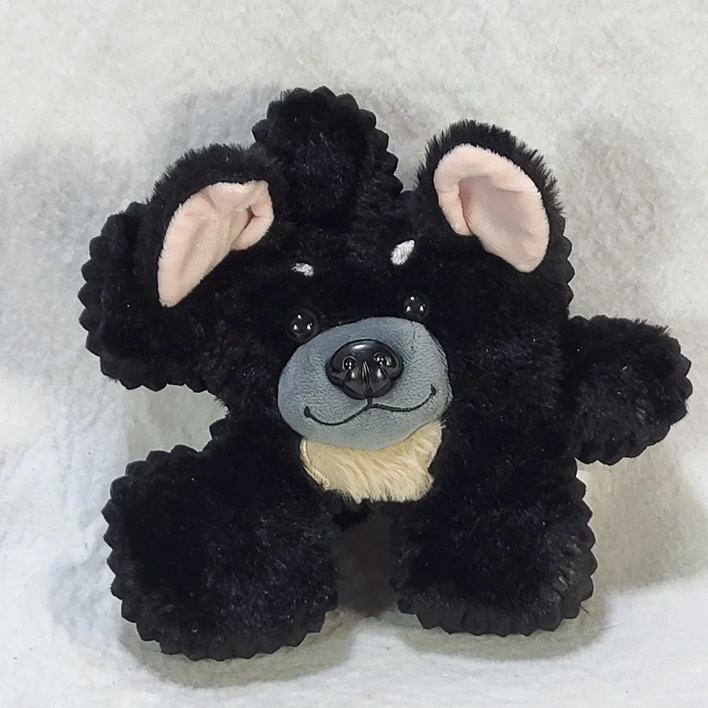 Pluzzles Yoonique Black Bear Plush Interlocking Puzzle Stuffed Animal 8